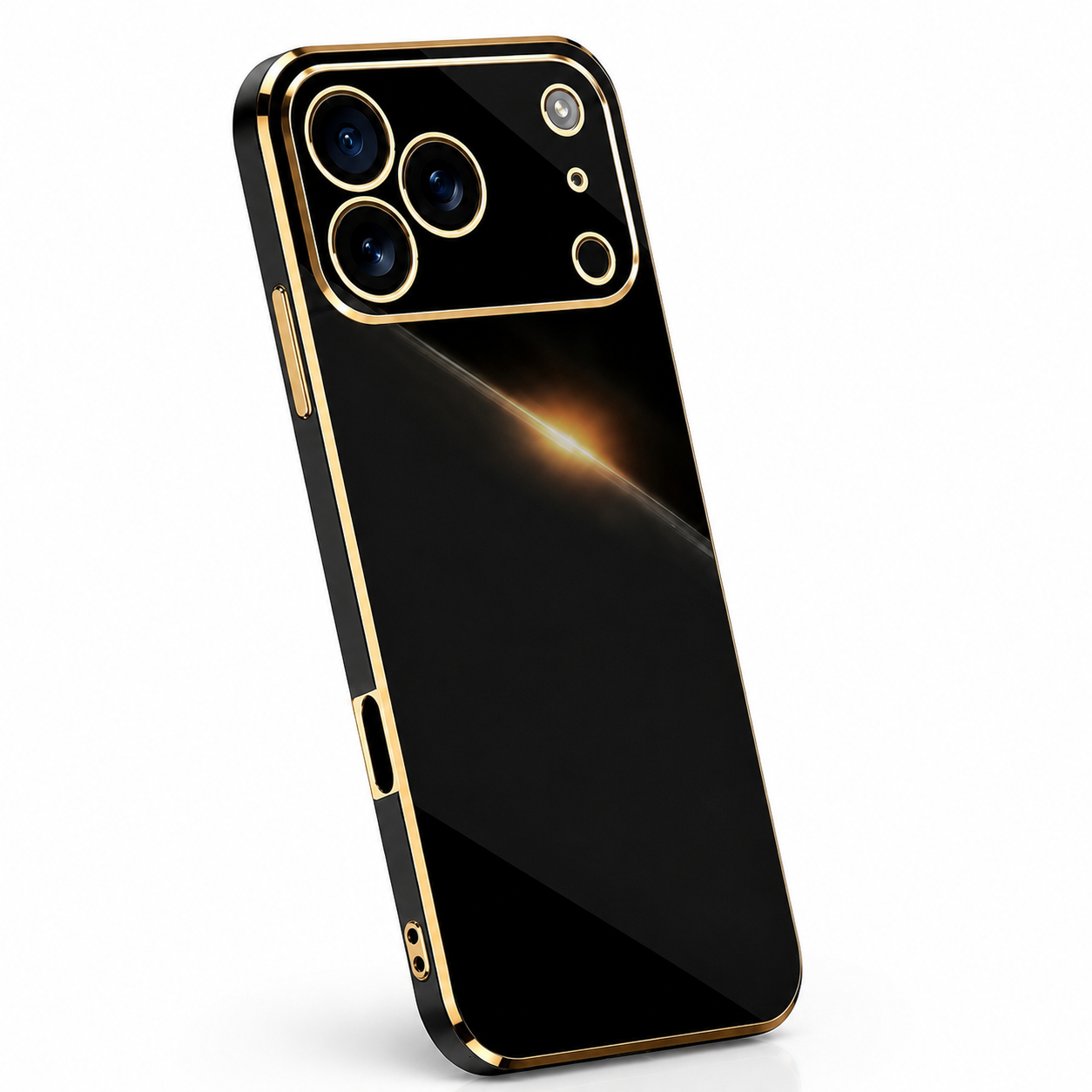 Premium iPhone Case Plating Silicone Shockproof Protective Cover Soft Liquid Silicone Anti Scratch Lightweight Slim Bumper Camera Lens Protection Full Coverage