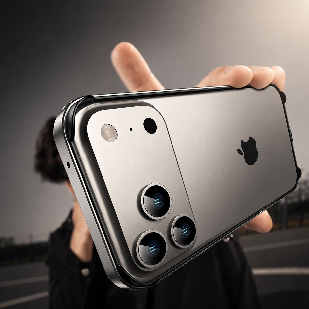 Premium iPhone Case Protective Cover Camera Lens Protection Shockproof Aluminum Metal Frame Bumper Silicone Anti Scratch Lightweight Edge Protection