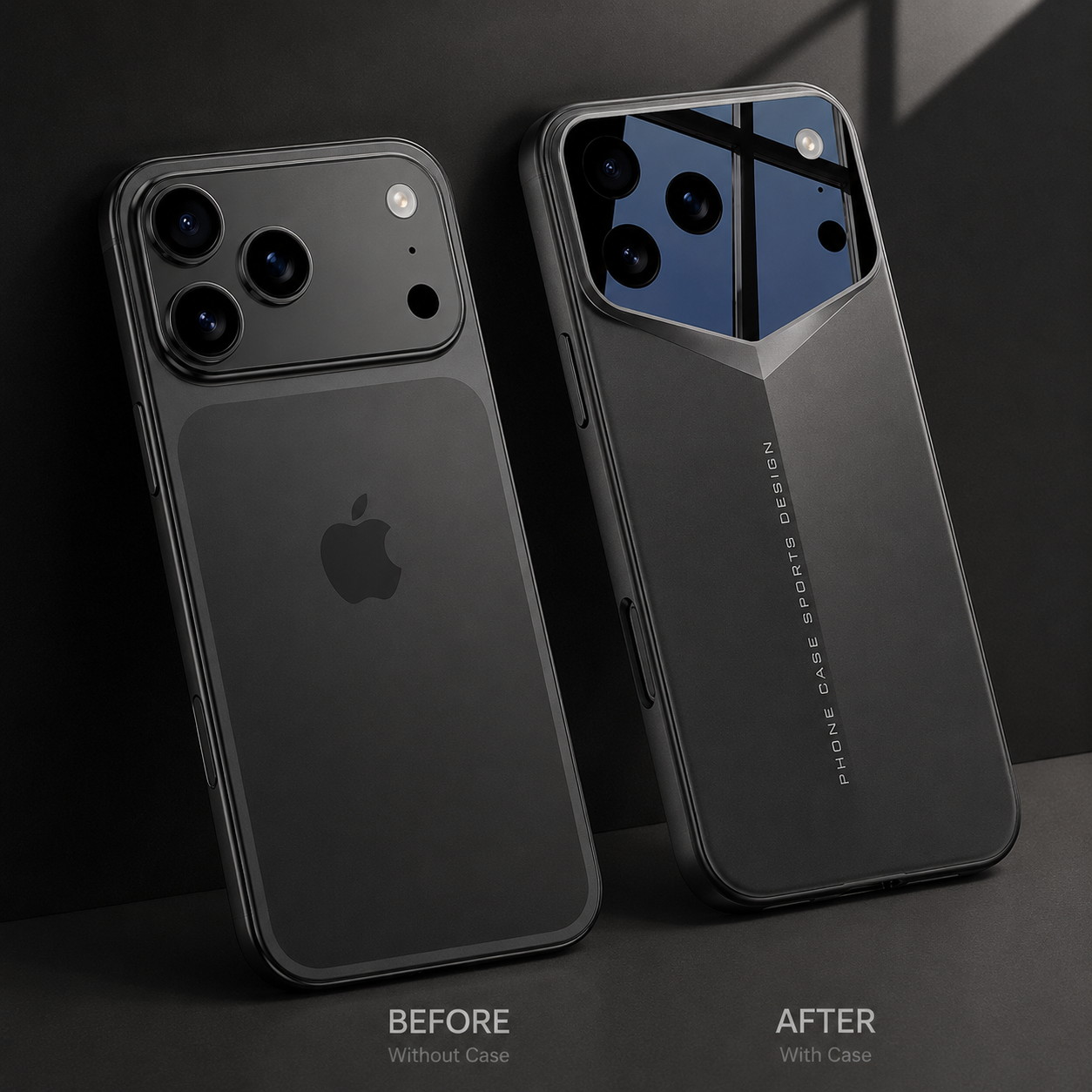 Premium iPhone Case Protective Cover Camera Lens Protection Shockproof Slim Matte Hard PC Anti Fingerprint Anti Scratch Lightweight Full Coverage
