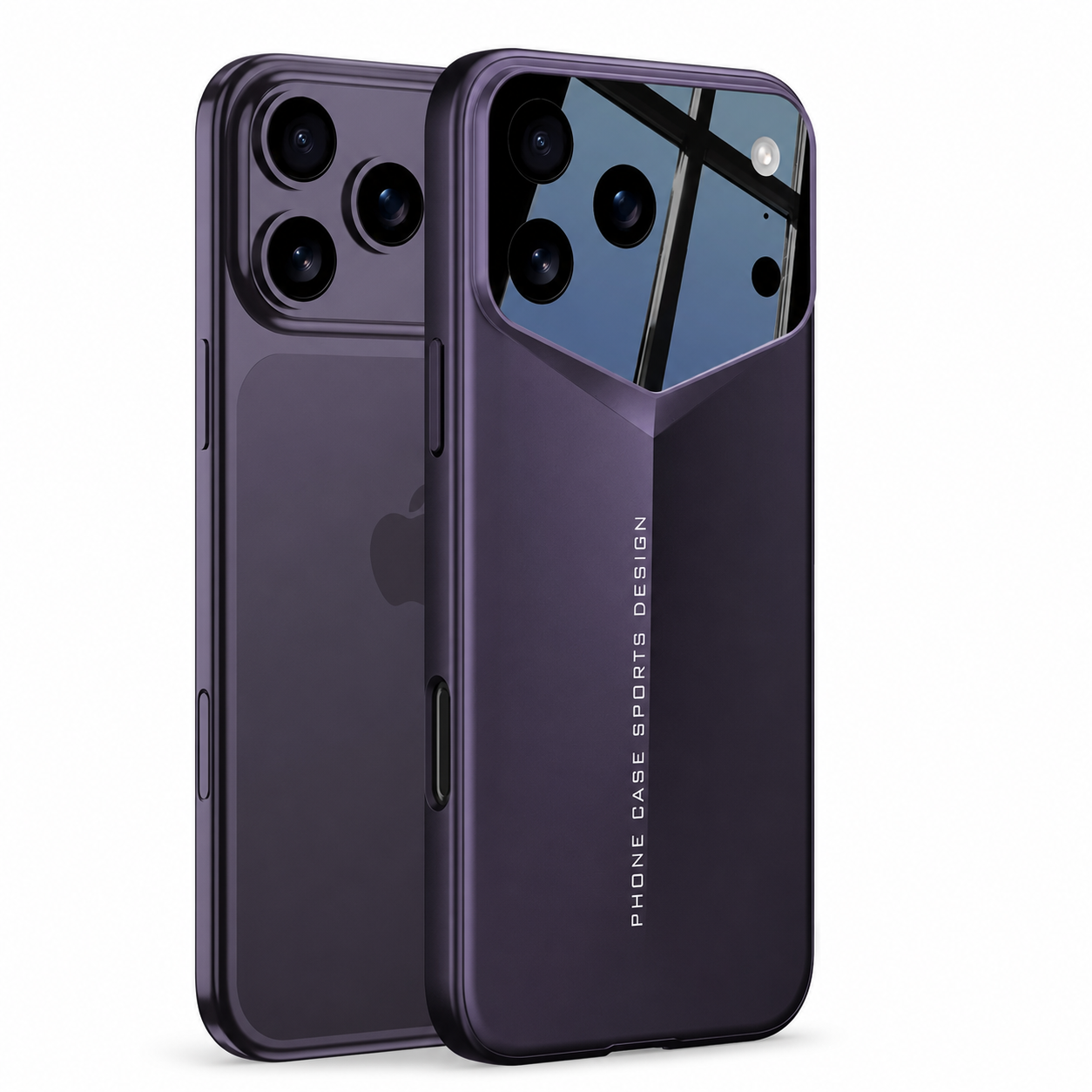 Premium iPhone Case Protective Cover Camera Lens Protection Shockproof Slim Matte Hard PC Anti Fingerprint Anti Scratch Lightweight Full Coverage