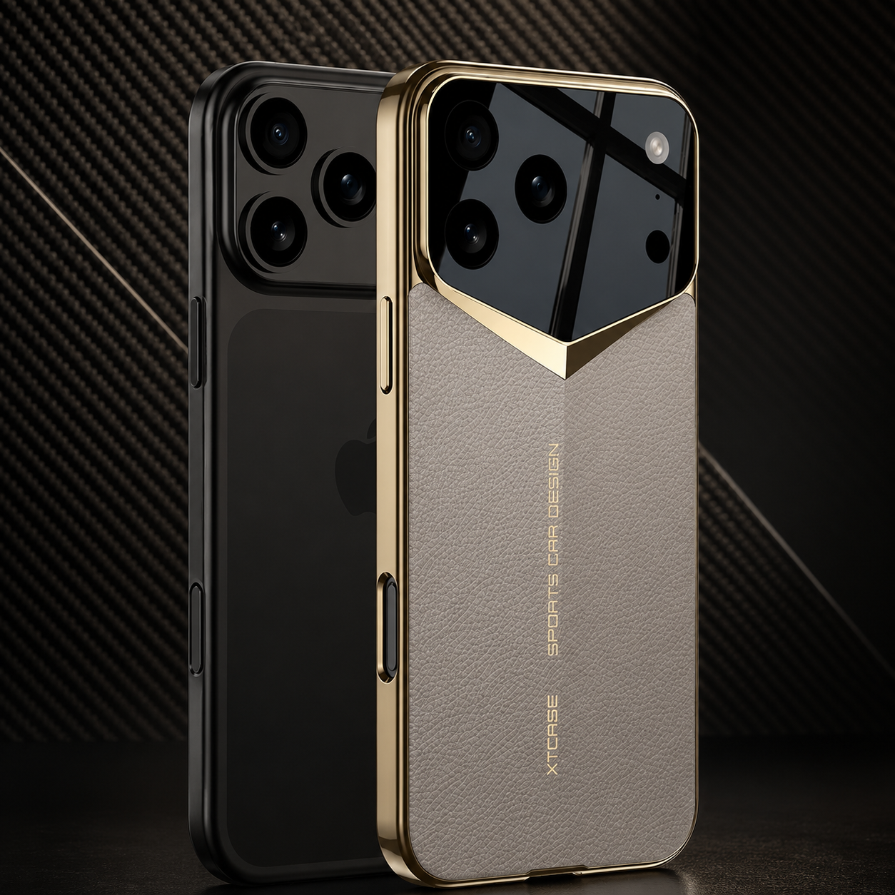Premium iPhone Case Protective Cover Camera Lens Protection Ultra Thin Leather Shockproof Anti Fingerprint Anti Scratch Lightweight Full Coverage
