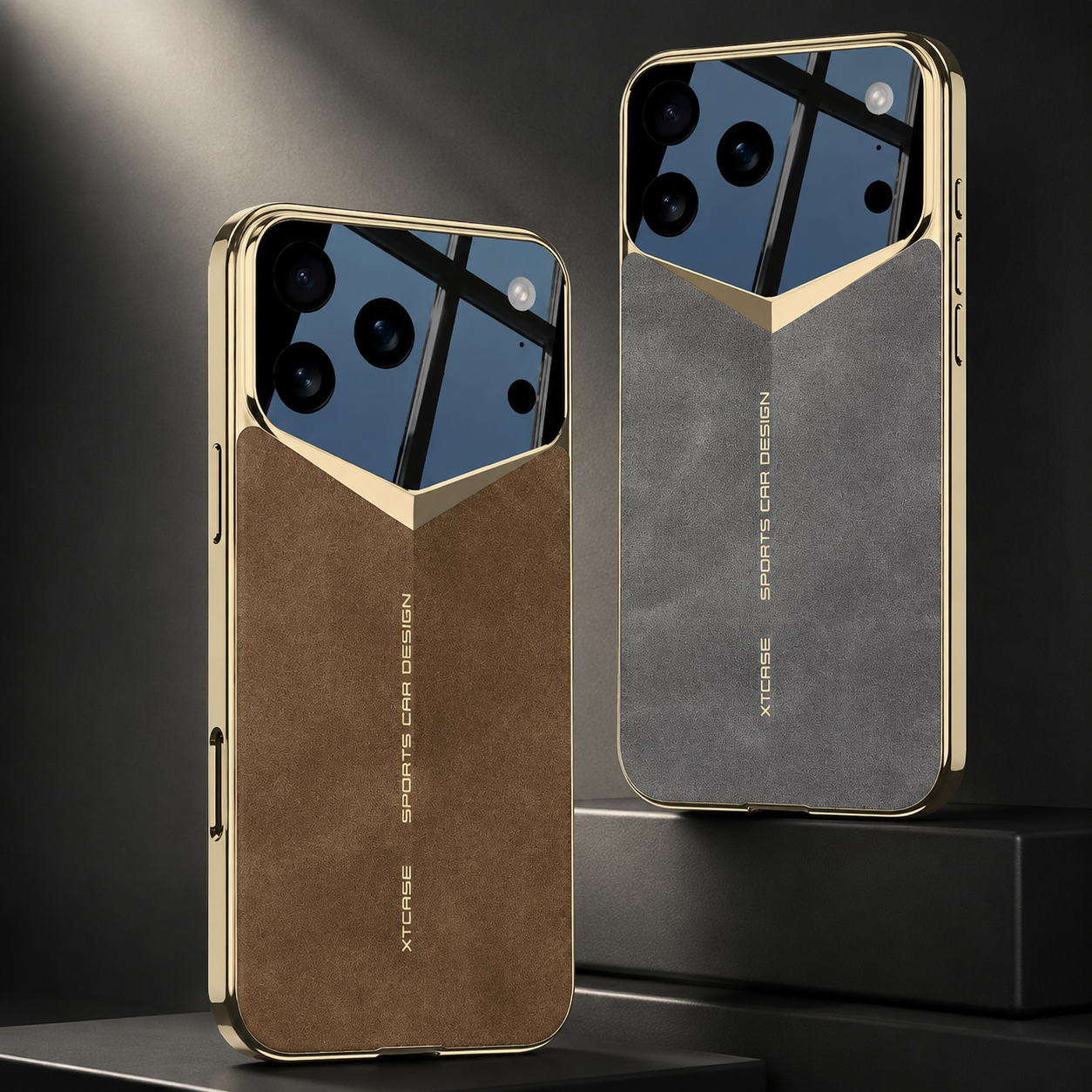 Premium iPhone Case Protective Cover Camera Lens Protection Ultra Thin Leather Shockproof Anti Fingerprint Anti Scratch Lightweight Full Coverage