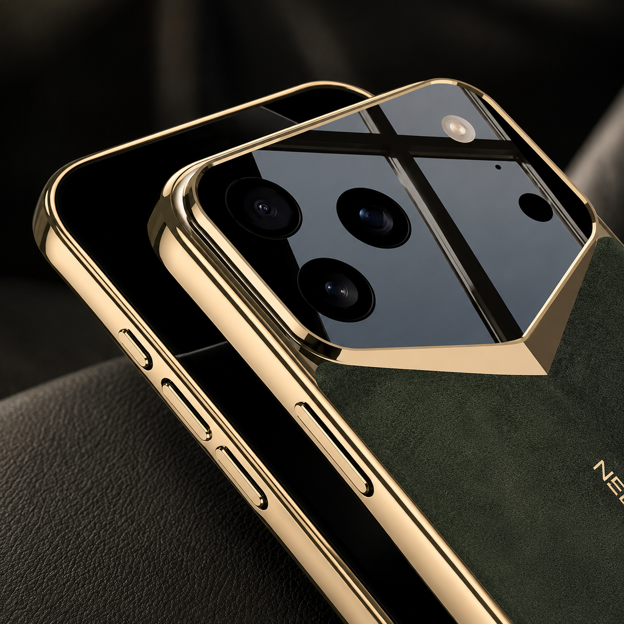Premium iPhone Case Protective Cover Camera Lens Protection Ultra Thin Leather Shockproof Anti Fingerprint Anti Scratch Lightweight Full Coverage