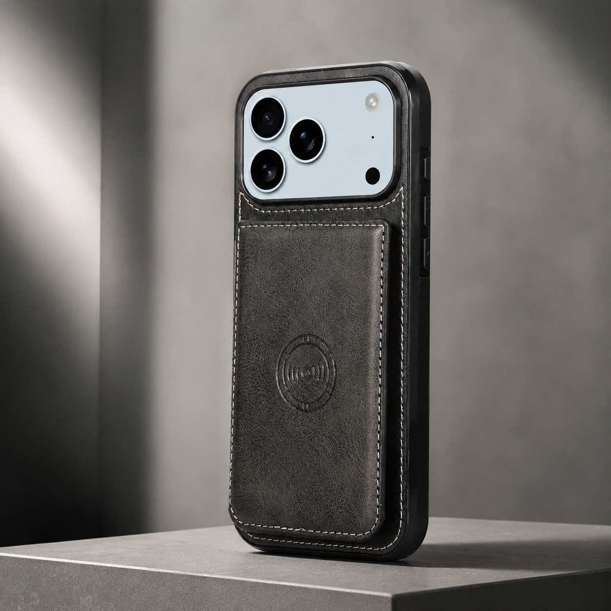 Premium iPhone Case RFID Blocking Magnetic Leather Wallet Cover Card Holder Camera Lens Protection Shockproof Anti Scratch Full Coverage