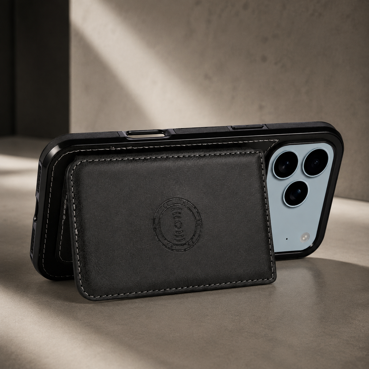 Premium iPhone Case RFID Blocking Magnetic Leather Wallet Cover Card Holder Camera Lens Protection Shockproof Anti Scratch Full Coverage