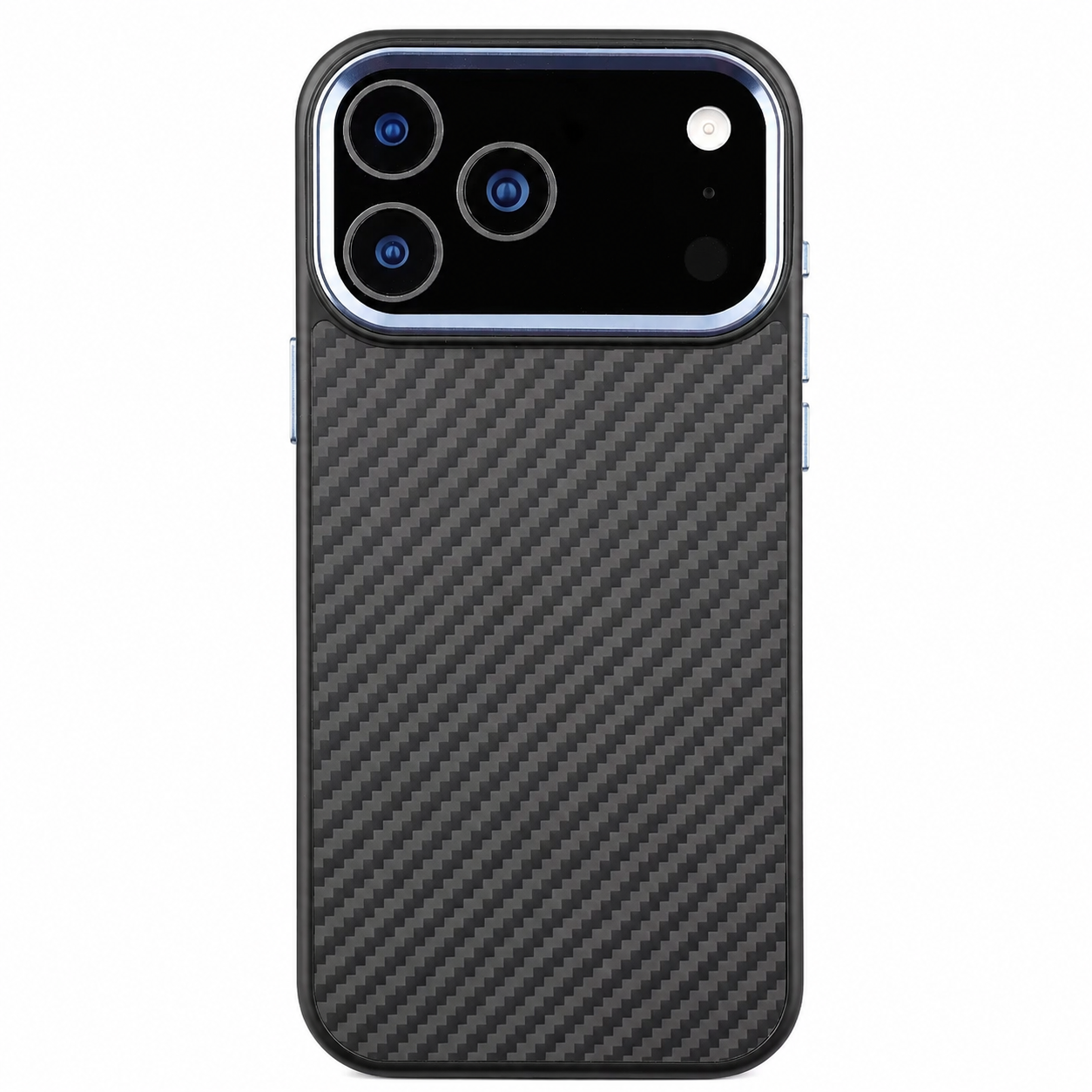 Premium iPhone Case Real Aramid Fiber Magnetic Protective Cover MagSafe Compatible Wireless Charging Ultra Thin Scratch Resistant Full Coverage