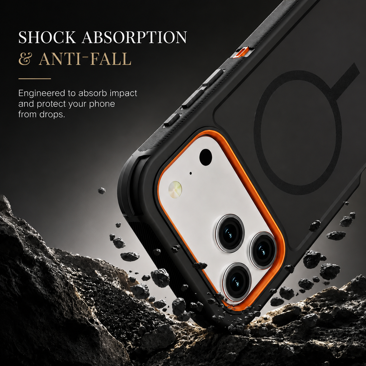 Premium iPhone Case Rugged Defender Shockproof Protective Cover Dual Layer Armor Belt Clip Magnetic Full Port Protection Anti Scratch Heavy Duty Design