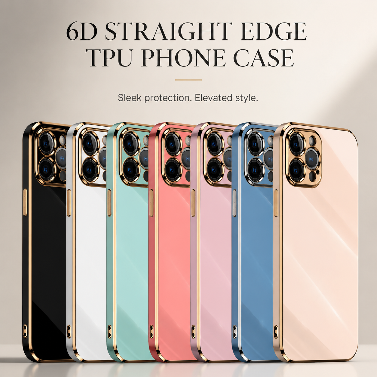 Premium iPhone Case Silicone Soft Glossy Shockproof Protective Cover Solid Color Slim Durable Scratch Resistant Stylish Design
