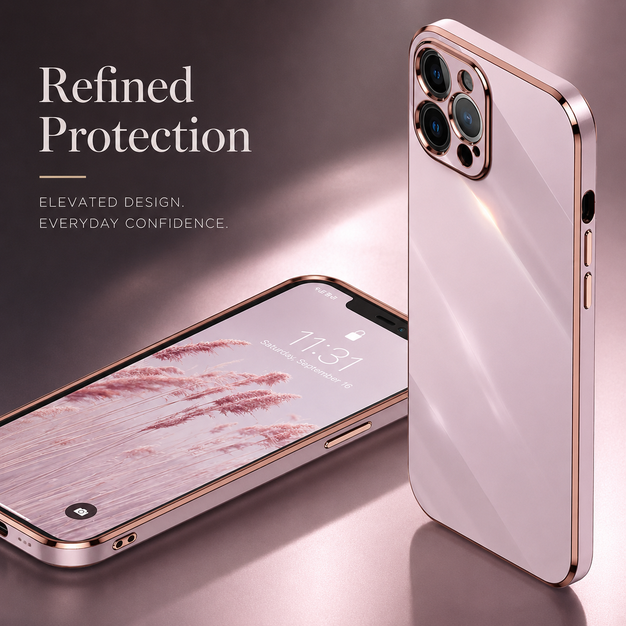 Premium iPhone Case Silicone Soft Glossy Shockproof Protective Cover Solid Color Slim Durable Scratch Resistant Stylish Design