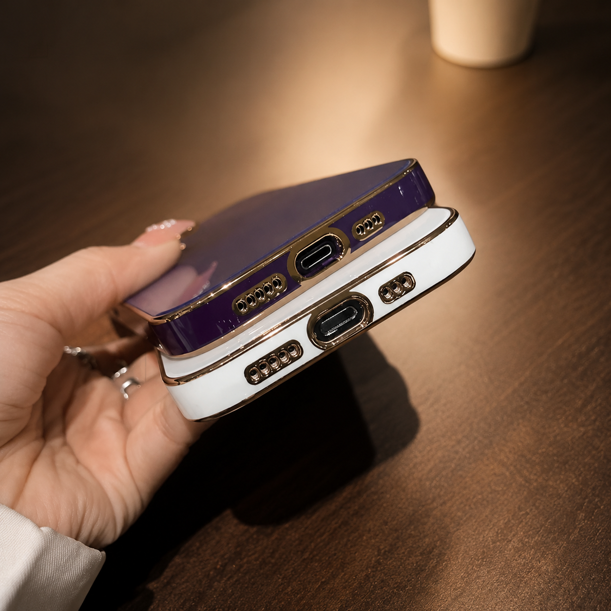Premium iPhone Case Soft Silicone Plating Cover MagSafe Compatible Solid Color Shockproof Anti Scratch Slim Lightweight Non Slip Design