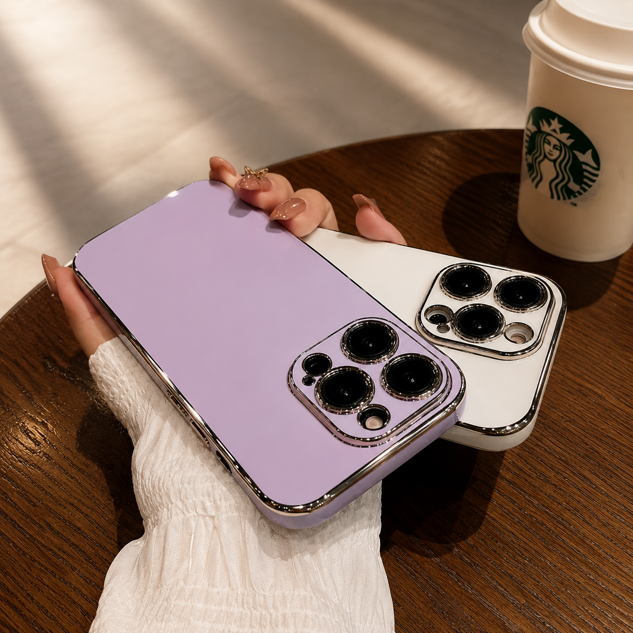 Premium iPhone Case Soft Silicone Plating Cover MagSafe Compatible Solid Color Shockproof Anti Scratch Slim Lightweight Non Slip Design