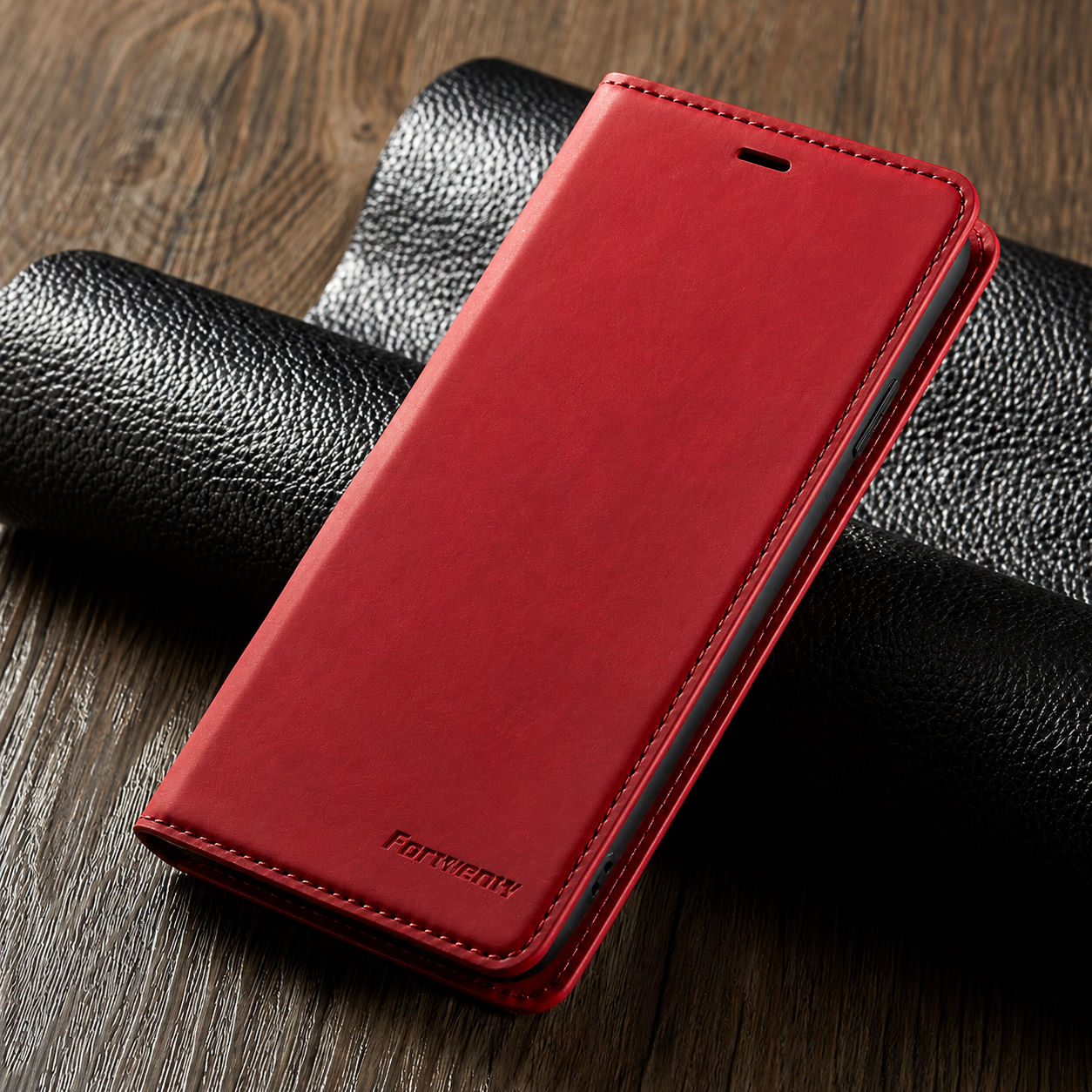 Premium iPhone Case Suede Leather Wallet Flip Cover Magnetic Closure Card Holder Shockproof Protective Cover Slim Luxury Design