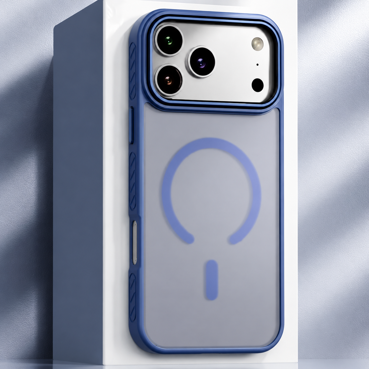 Premium iPhone Case Transparent Matte MagSafe Compatible Magnetic Protective Cover Shockproof Frame Camera Lens Protector Slim Design