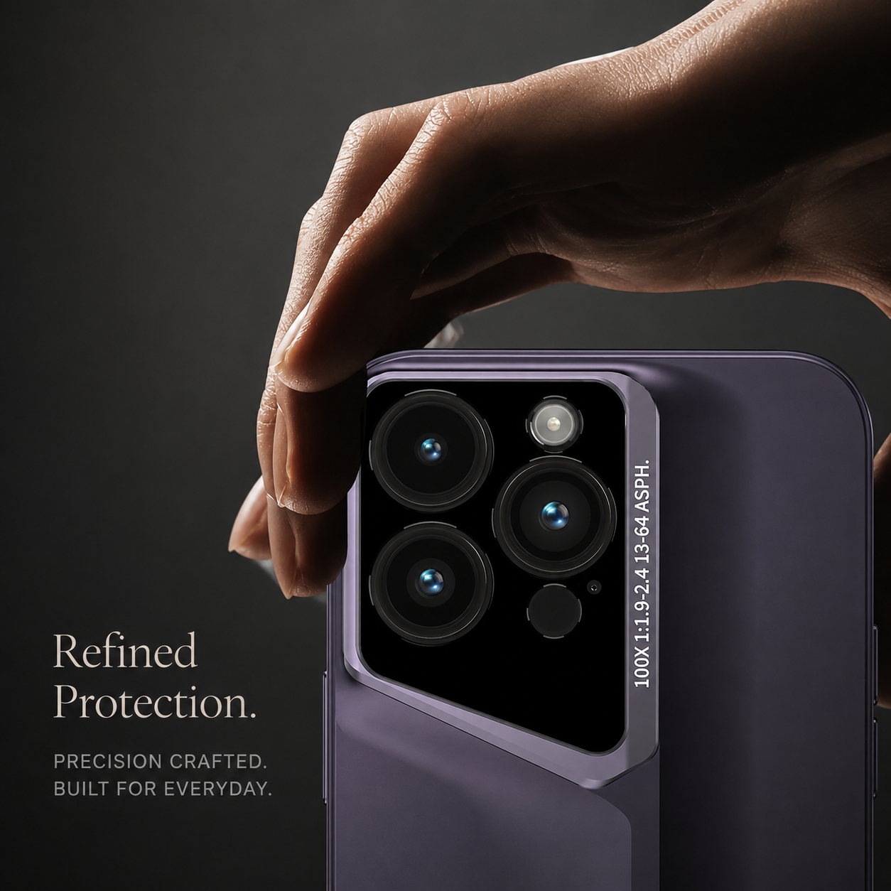 Premium iPhone Case Ultra Slim Matte Hard PC Protective Cover Shockproof Frosted Camera Lens Protection Anti Fingerprint Anti Scratch Non Slip Full Coverage