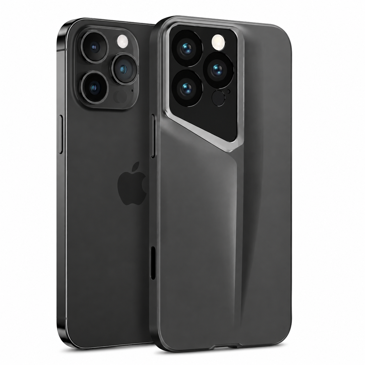 Premium iPhone Case Ultra Slim Matte Hard PC Protective Cover Shockproof Frosted Camera Lens Protection Anti Fingerprint Anti Scratch Non Slip Full Coverage