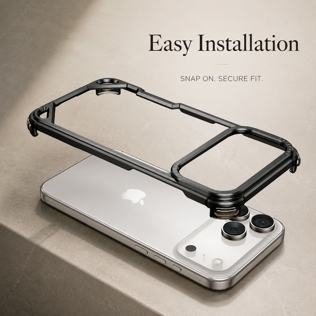 Premium iPhone Case Ultra Thin Aluminum Alloy Protective Cover Wireless Charging Compatible Shockproof Anti Scratch Slim Metal Full Coverage