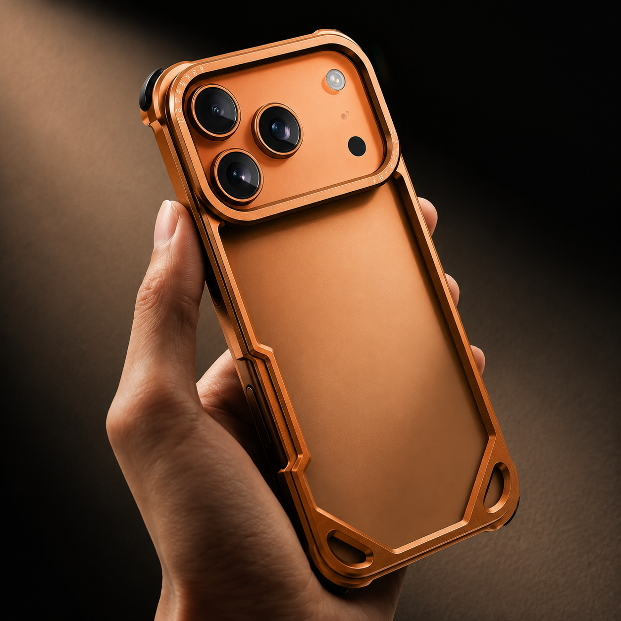 Premium iPhone Case Ultra Thin Aluminum Alloy Protective Cover Wireless Charging Compatible Shockproof Anti Scratch Slim Metal Full Coverage