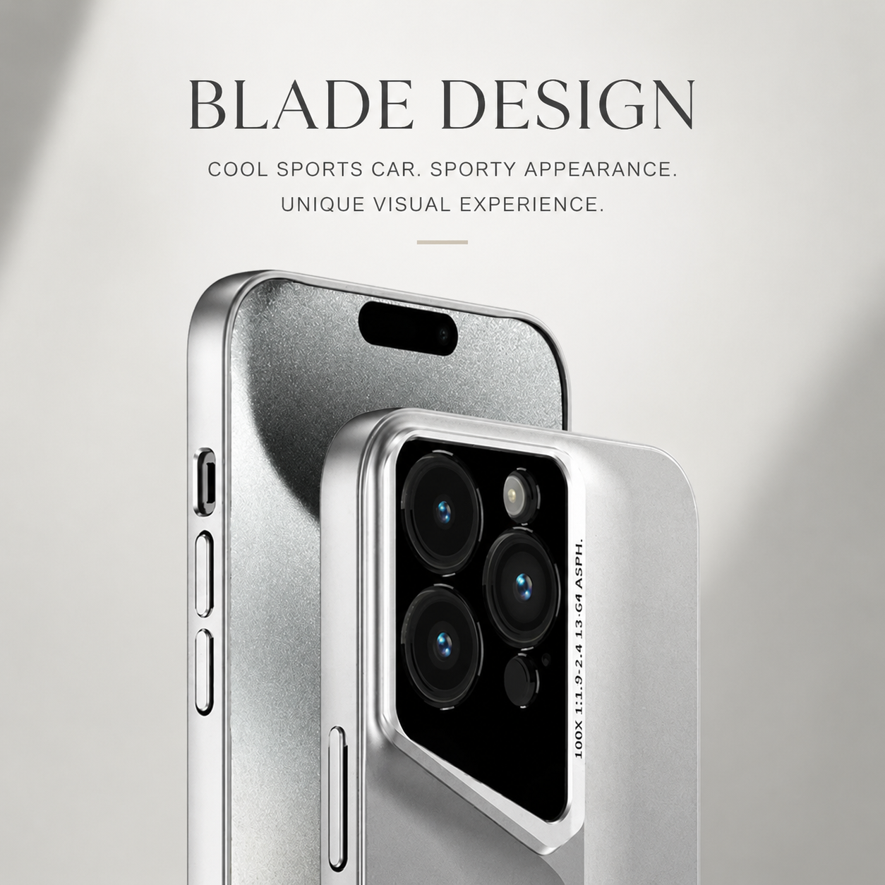 Premium iPhone Case Ultra Thin Titanium Style Protective Cover Shockproof Camera Protection Wireless Charging Matte Non Slip Full Coverage