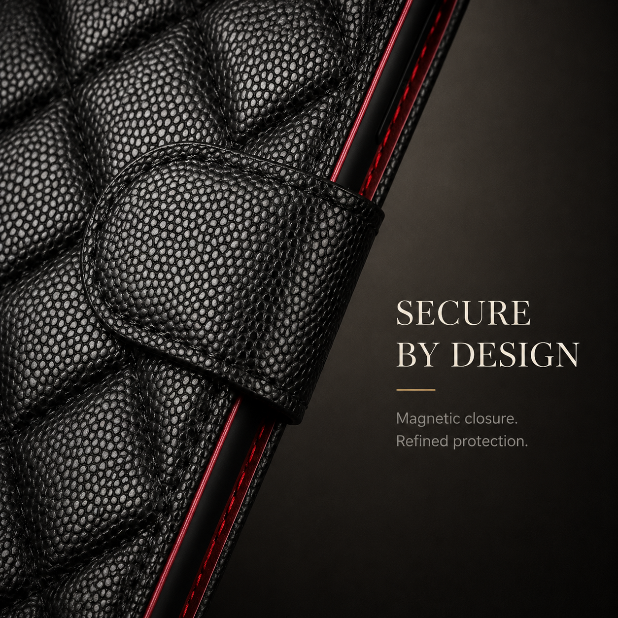 Premium iPhone Case Wallet Flip Leather Cover PU Leather Card Holder Magnetic Closure Shockproof Protective Case Stand Function Full Coverage Design