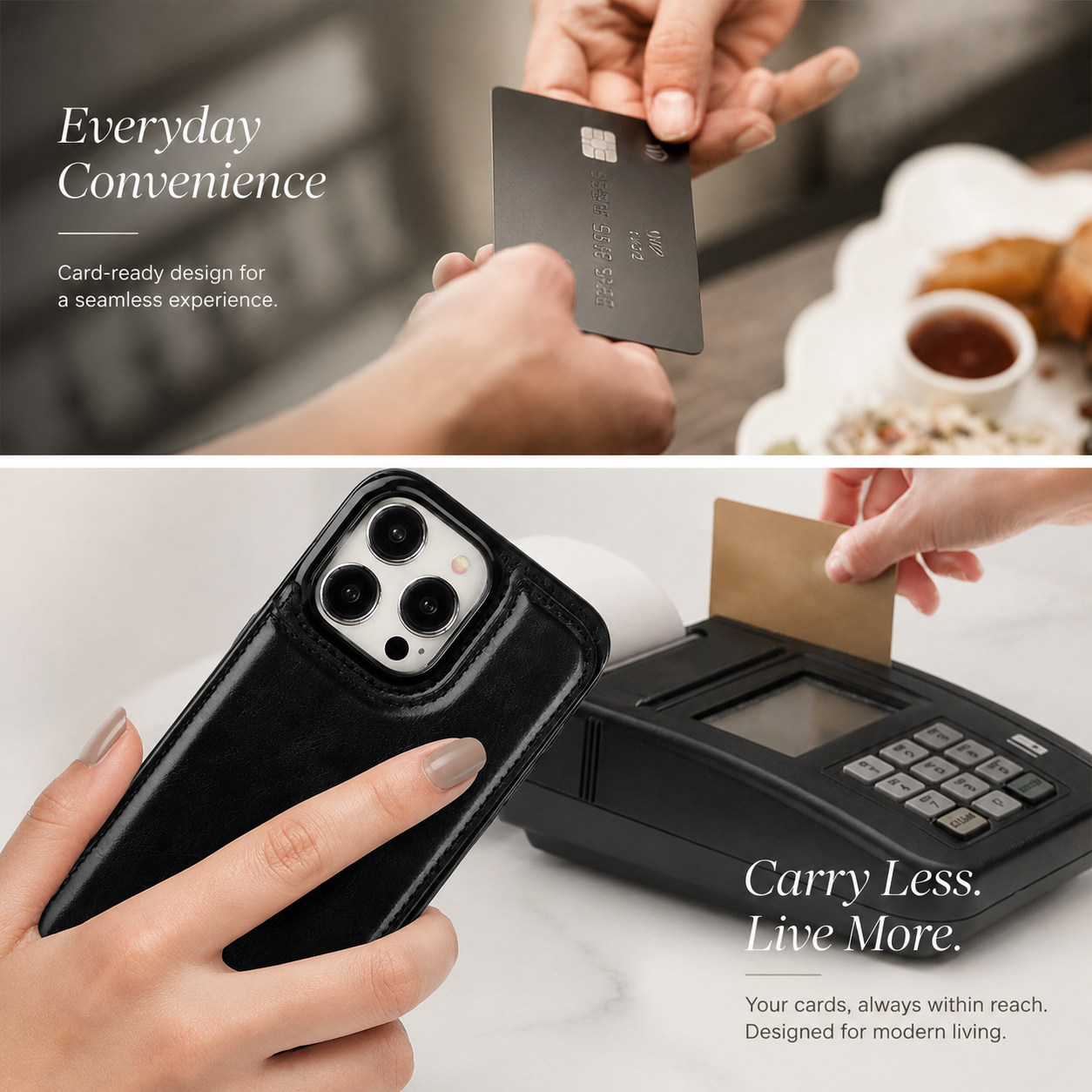 Premium iPhone Case Wallet Flip PU Leather Cover Card Holder Magnetic Closure Shockproof Protective Case Secure Pocket Full Coverage Design