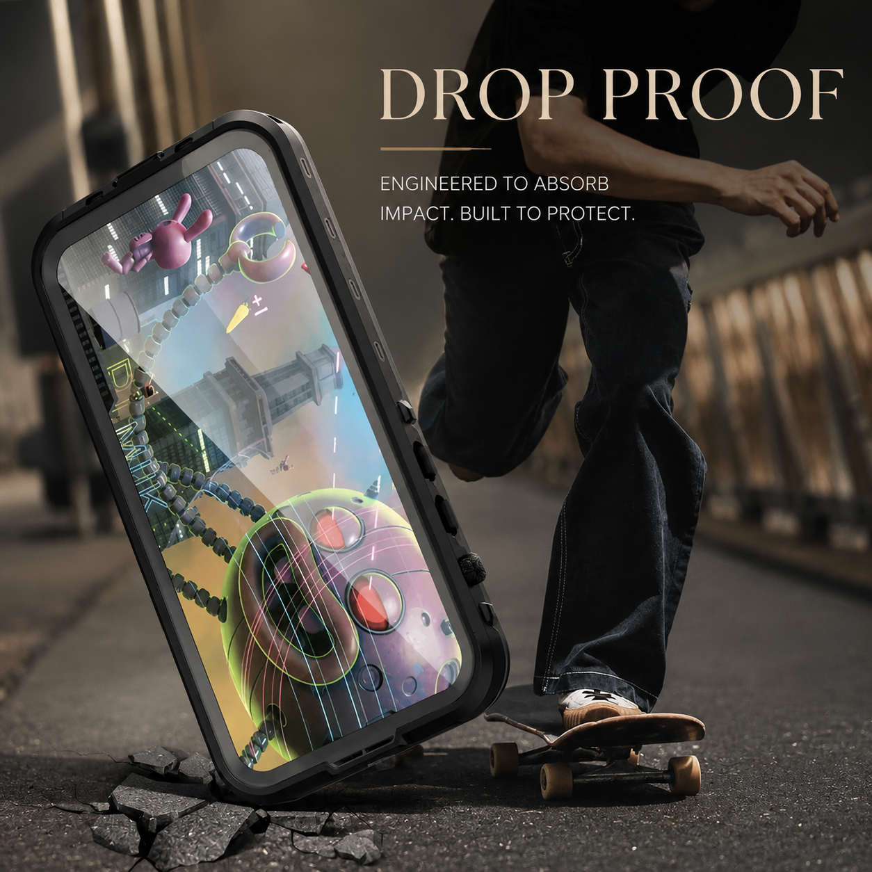 Premium iPhone Case Waterproof IP68 MagSafe Compatible Magnetic Cover Shockproof Full Body Protection Screen Guard Dustproof Protective Case