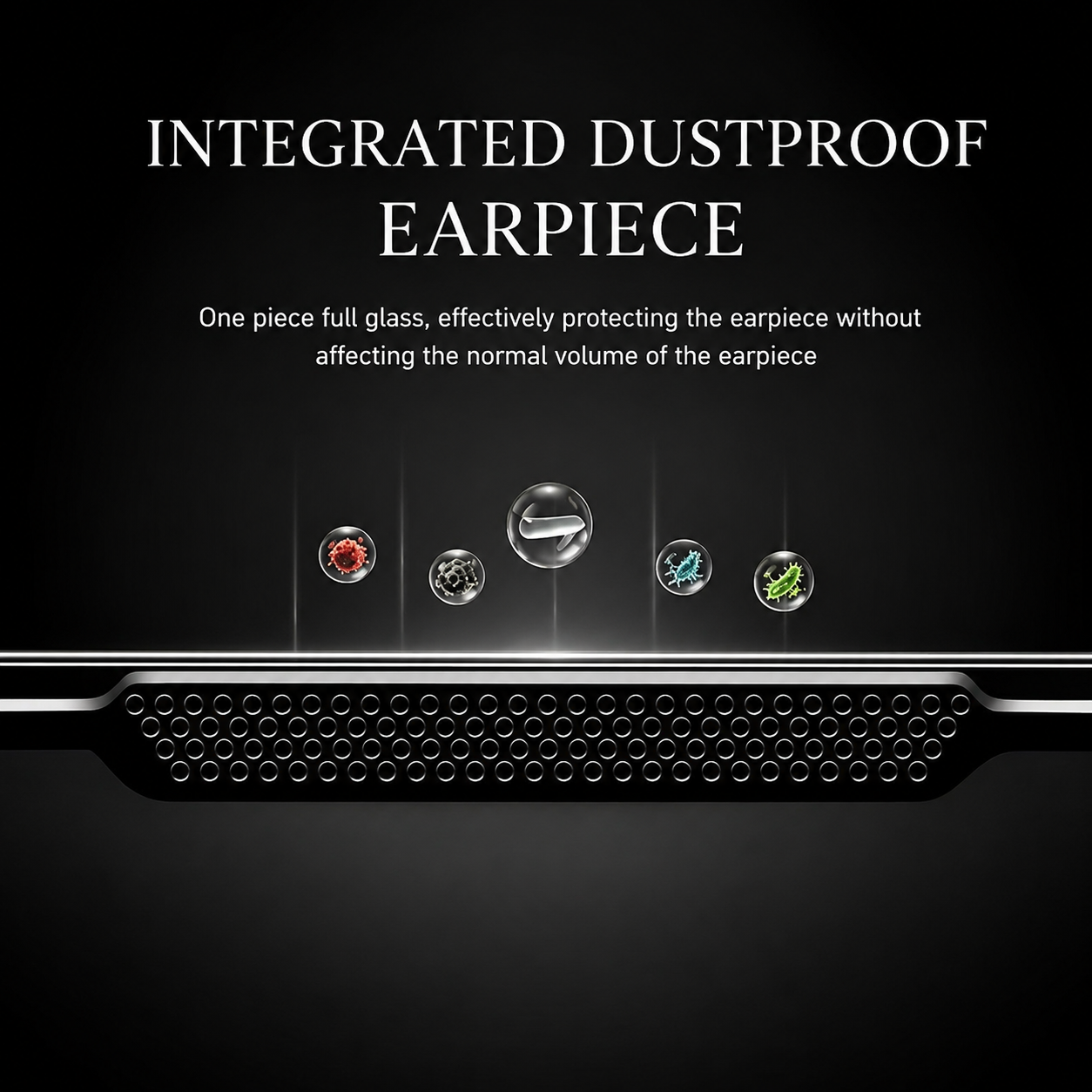 Premium iPhone Screen Protector Tempered Glass HD Clear Anti Fingerprint Scratch Resistant Bubble Free Shatterproof Ultra Thin Case Friendly