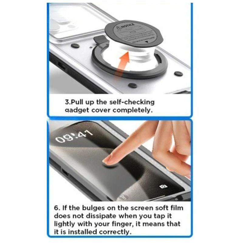 Premium IP68 Waterproof iPhone Case – Full Body Shockproof Protective Cover with Vacuum Seal System, Underwater Protection and Touchscreen Access