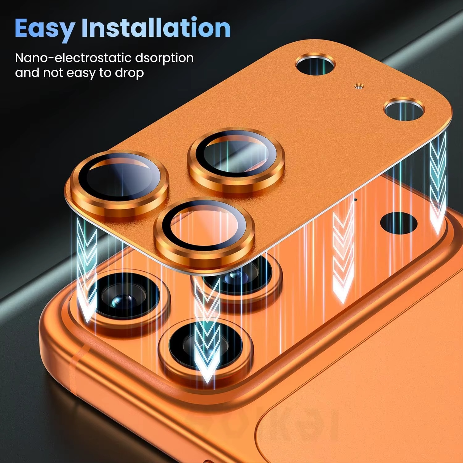 Premium Military Grade Camera Lens Protector – Shatterproof Alloy and Tempered Glass Lens Ring Cover with Scratch Resistance, Shock Protection and Precision Fit