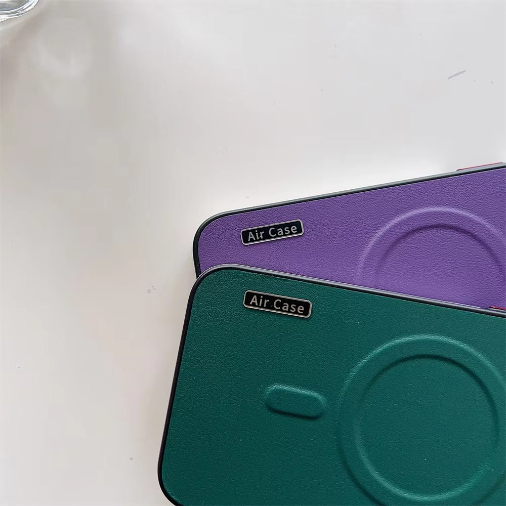 Luxury Apple iPhone Case Camera Lens & Screen Protection, Ultra Thin Shockproof Magnetic Full All Around Protection Cover 