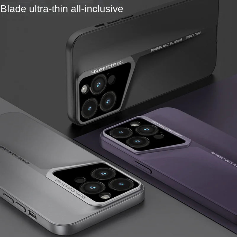 Premium iPhone Case Ultra Thin Protective Cover with Camera Lens Protection Shockproof Anti-Scratch Full Protection Slim Hard Back Camera Height Guard