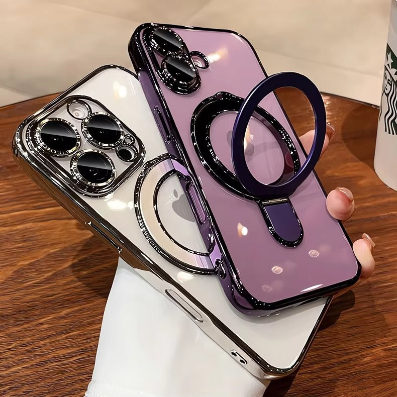 Luxury Apple iPhone Case Camera Protection, Screen Protection, Ultra Thin, Shockproof, Magnetic, Full All Around Protection