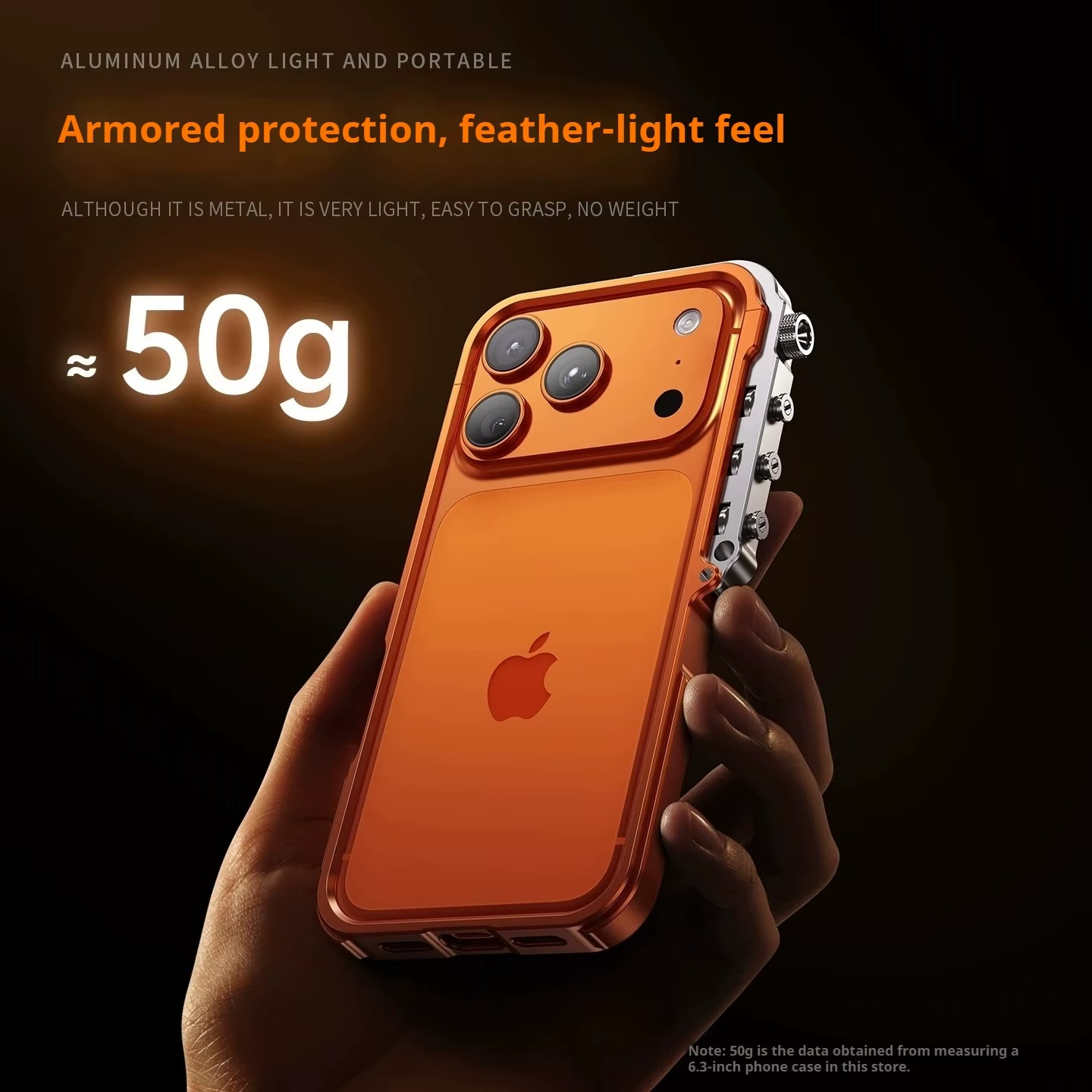 Premium Aluminum Alloy Bumper iPhone Case – MagSafe Compatible Magnetic Cover with Shockproof Frame, Heat Dissipation Design and Camera Protection