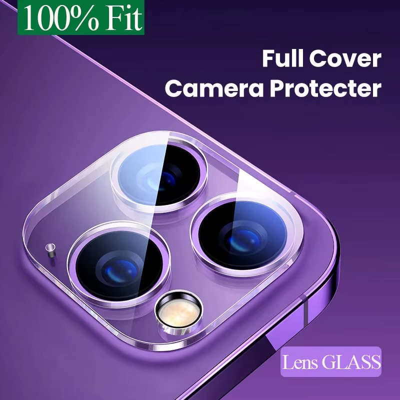Premium Camera Lens Protector – 9H Tempered Glass Lens Cover with Scratch Resistance, Drop Protection, Ultra-Clear Transparency and Precision Camera Fit