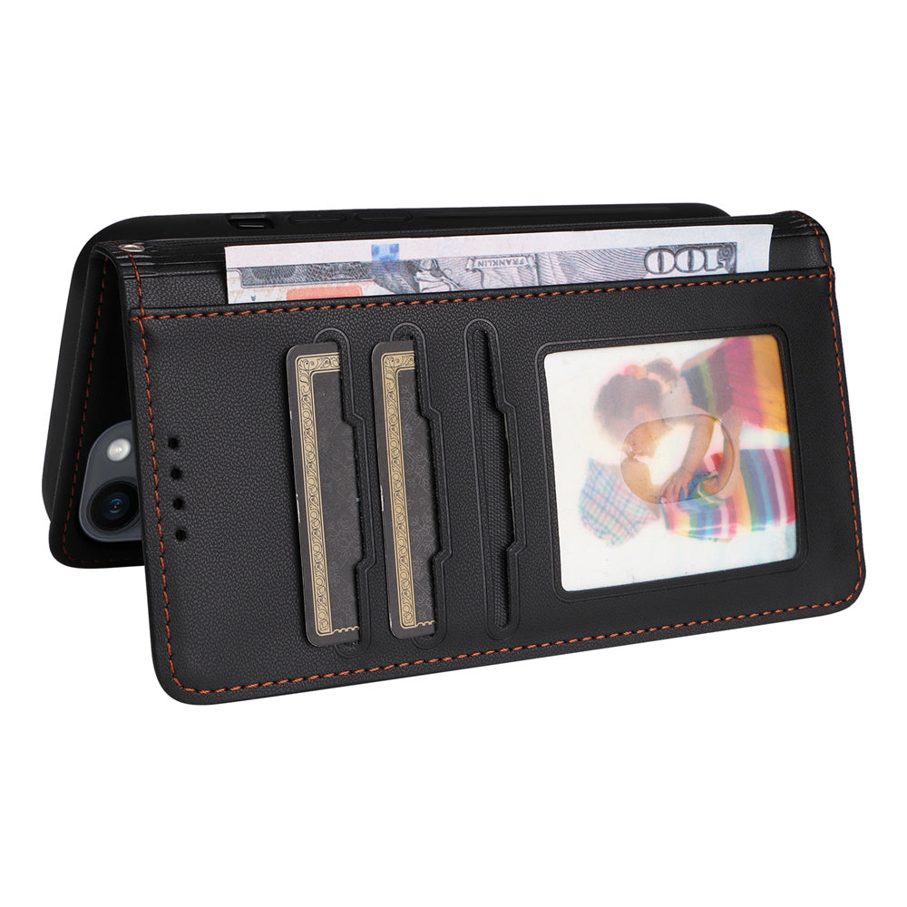 Luxury 2-in-1 Detachable Wallet iPhone Case – Magnetic Leather Folio, Card Holder, Kickstand, Secure Clasp, Stylish & Durable Protection