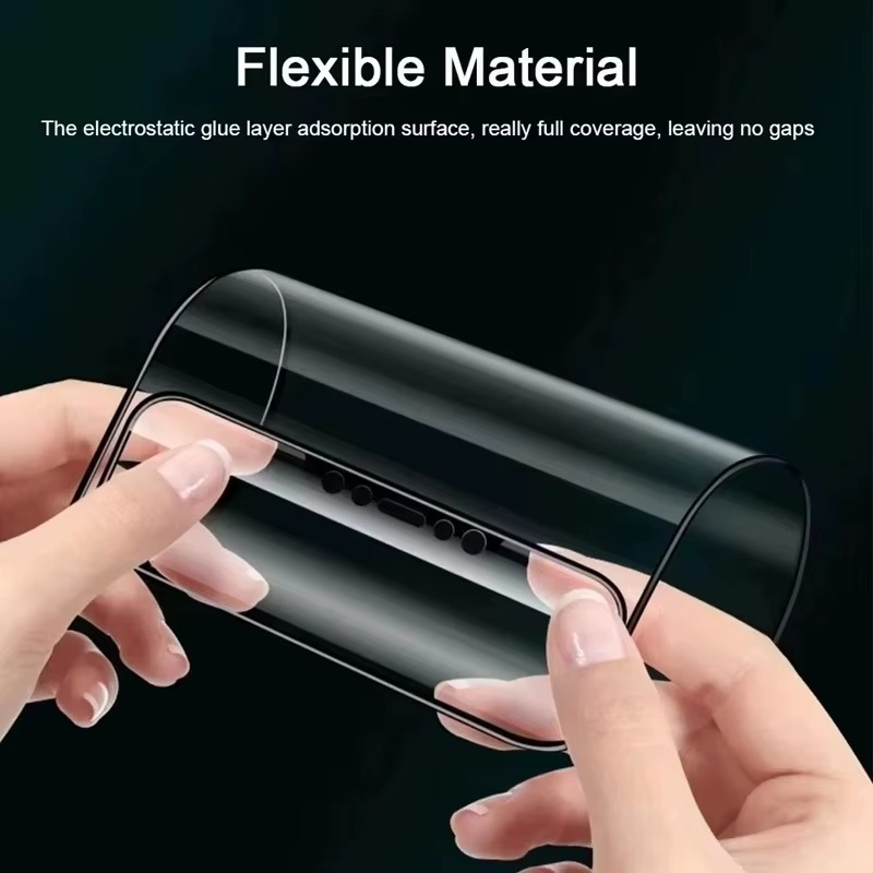 Premium Matte Ceramic Screen Protector for iPhone – Anti-Glare Soft Ceramic Film with Anti-Fingerprint Finish and Scratch Resistant Protection