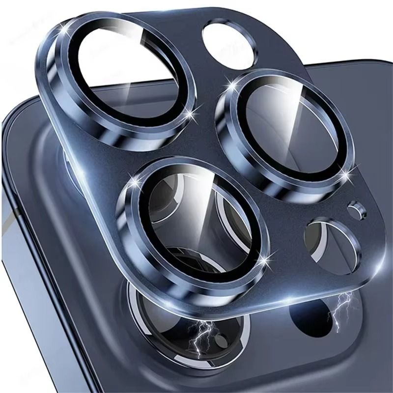 Premium Military Grade Camera Lens Protector – Shatterproof Alloy and Tempered Glass Lens Ring Cover with Scratch Resistance, Shock Protection and Precision Fit