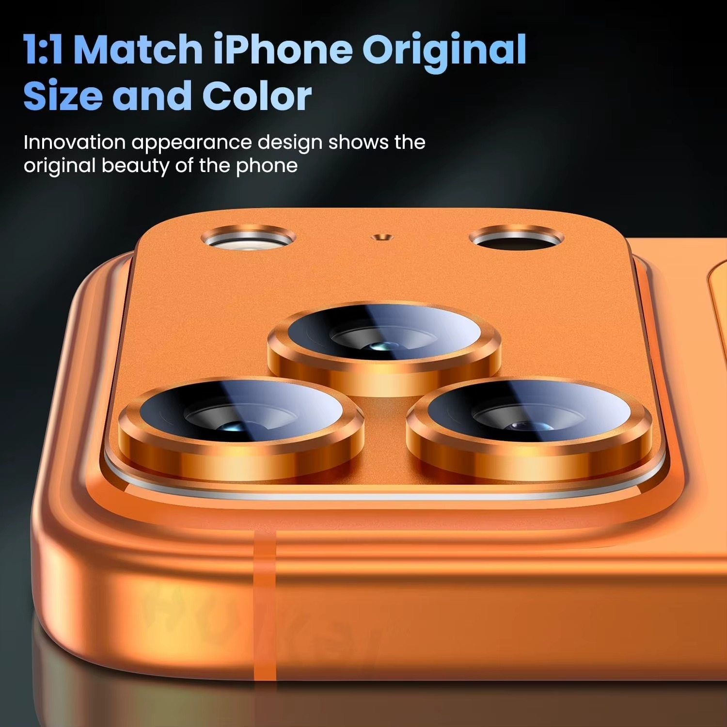 Premium Military Grade Camera Lens Protector – Shatterproof Alloy and Tempered Glass Lens Ring Cover with Scratch Resistance, Shock Protection and Precision Fit