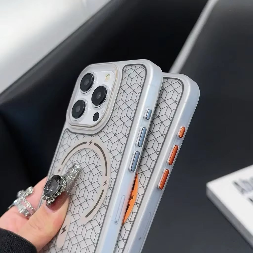 High Quality Apple iPhone Case Camera  & Screen Protection, Ultra Thin Shockproof Magnetic Full All Around Protection Cover 