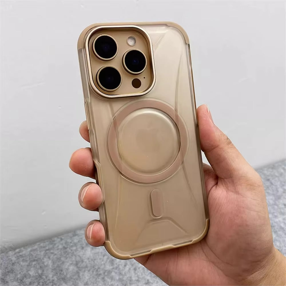 Robust Apple iPhone Case, Camera Lens & Screen Protection, Ultra Thin Shockproof Magnetic Full All Around Protection Cover