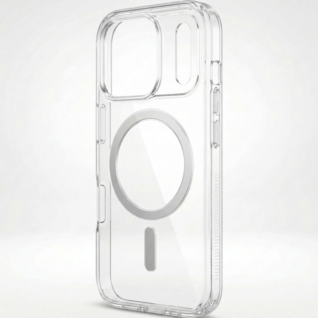Transparent Slim Phone Case Clear Cover Compatible with iPhone 17 Pro Max