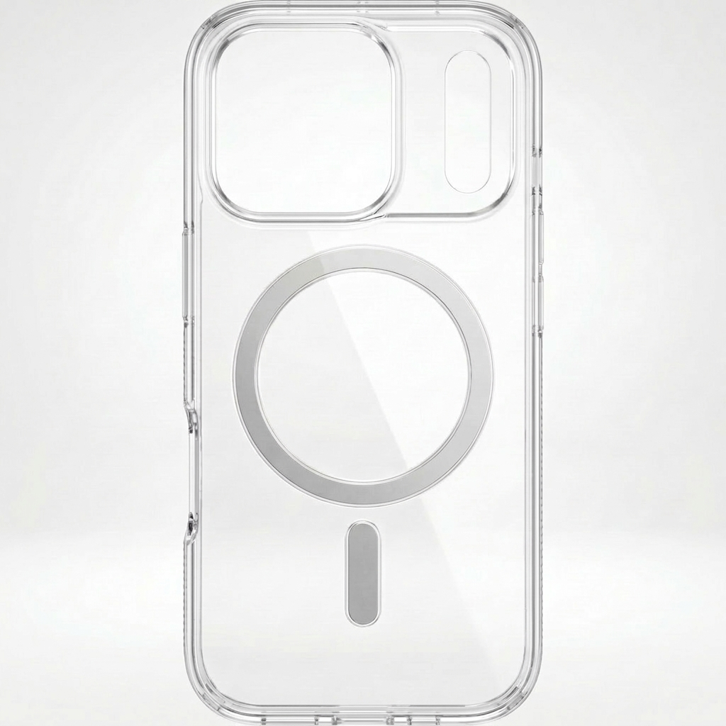 Transparent Slim Phone Case Clear Cover Compatible with iPhone 17 Pro Max