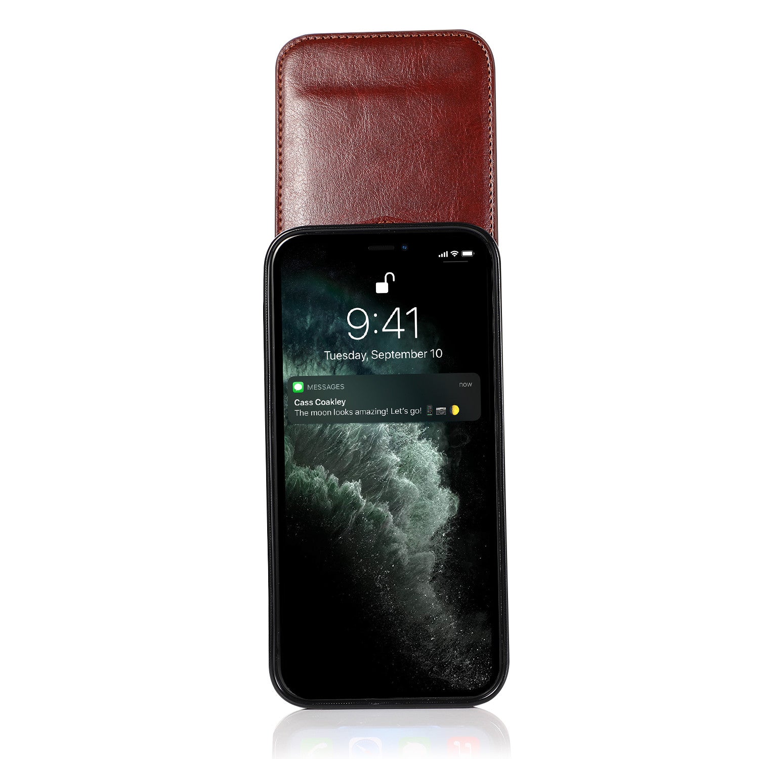 Luxury Flip Leather Wallet iPhone Case – Credit Card Holder, Kickstand, Premium & Durable Protection | Case for iPhone