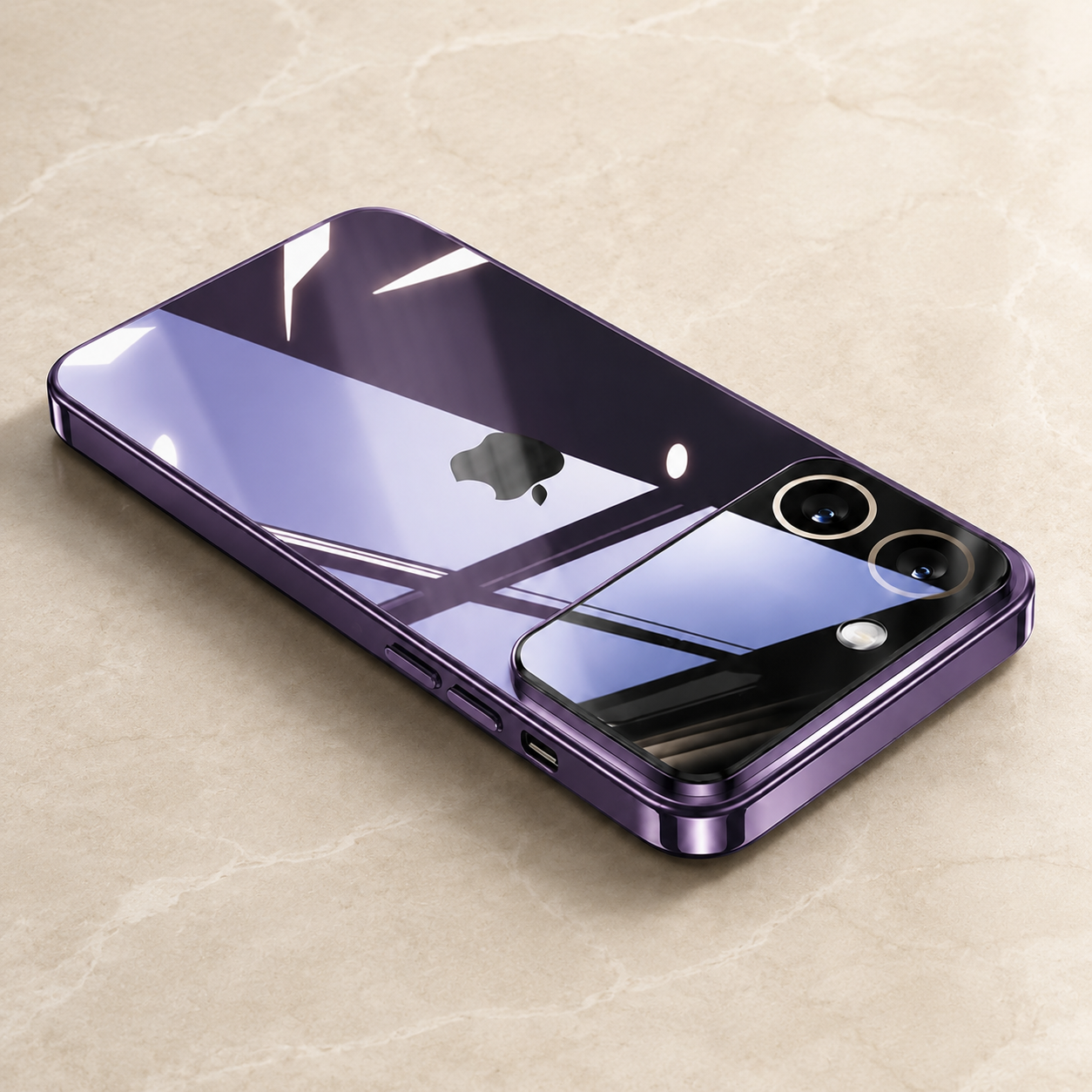 Premium iPhone Case MagSafe Compatible Clear Transparent Hard PC Cover Shockproof Silicone Bumper Camera Lens Protection Ultra Thin Full Coverage