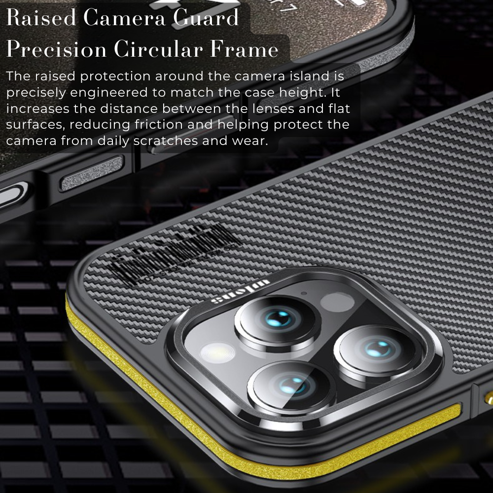 Premium 100% Aramid Fiber Kevlar iPhone Case – 600D Lightweight  Compatible Ultra-Thin Protective Cover for iPhone Models
