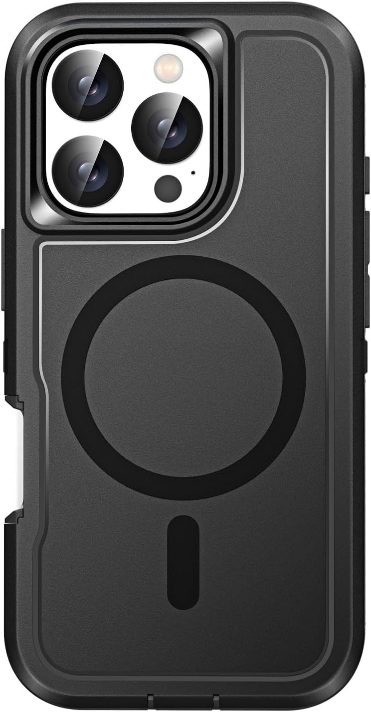 Heavy Duty Shockproof iPhone Case – Rugged Protective Cover with Kickstand, Anti-Scratch, Full-Body Protection for iPhone Models